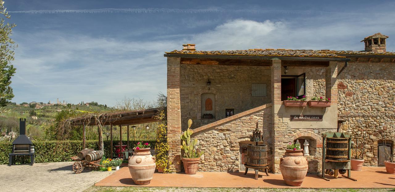 La Buca Di Montauto San Gimignano Bagian luar foto