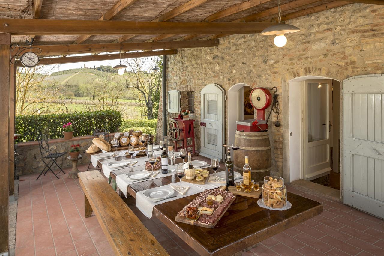 La Buca Di Montauto San Gimignano Bagian luar foto